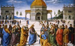 Christ Giving the Keys to St. Peter - Perugino