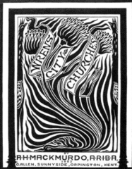Wren’s City Churches carried an oddly inappropriate title page – an Arthur Mackmurdo woodcut showing sinuously curved leaves, flowers, and lettering in the graphic style that came to be typical of Art Nouveau design. Why would this title page ...