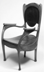 Why were many designs of the Art Nouveau, such as Hector Guimard’s chair below, available to a very limited public?