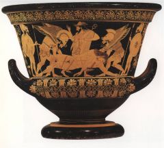{Cadlyix Krater, 520-510 BC}
 Ancient Greek vase painter and potter, active in Athens
 late 6th & early 5th centuries BC Part of the "Pioneer Group" ( the change from Black-figure pottery to Red figure)
- one of the most important artists of red-f...