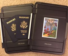 Mommy is in charge of passports and tablets