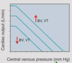 Increasing venous tone (constriction of veins) increase venous pressure. Thus, it increases dead pressure. 

