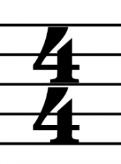 How many beats and what kind of beats are to be played per bar with this time signature?