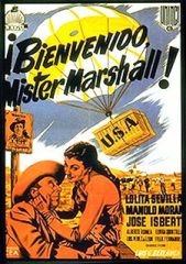 -Director 

"¡Bienvenido, Mister Marshall!":
-se creó en 1953 durante el franquismo
-representa la atmósfera social y política que existía en Esaña en la posguerra
-sutilmente crítica y humorística a la vez
-trata de la exclusión de Esp...