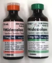 Midazolam
Actions