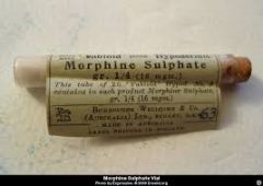 Morphine
Contraindications