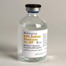 Sodium Bicarbonate 8.4%
Primary Emergency Indications