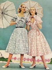 Women's style in the 1950s VS Men's style in the 1950s