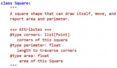 Create an __init__ for the following class: