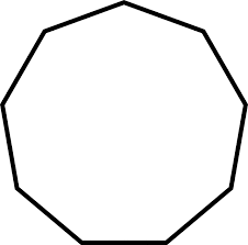 *9 sided polygon