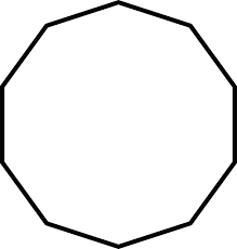 *10 sided polygon