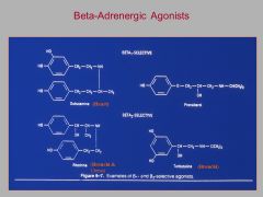 What are therapeutic effects of direct adrenergenic agonists? When would this be useful?