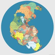 What is the name of the supercontinent in the image above?