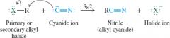 Primary or secondary alkyl halides