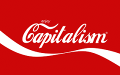 Capitalism is an economic system. It advocates free trade, competition, and choice as a means of achieving prosperity.


Example: The USA is a capitalistic country. It celebrates the competition between corporations and the increase of national we...