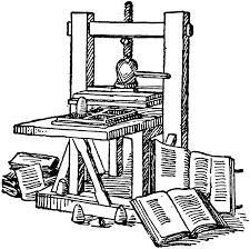 

Due to the invention of Gutenberg's printing press, the printing of BOOKS rose dramatically. For the first time, many people wanted to learn how to READ . This led to a spread of new ideas about science, religion, politics, and philosophy ac...