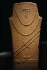 6. Anthropomorphic stele-Arabian Peninsula, 4th millennium B.C.E.
 
Content 
 
Style