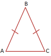 Triangle with 2 sides congruents (can be acute, right or obtuse)