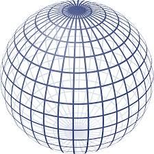  a perfectly round geometrical object in three-dimensional space that is the surface of a completely round ball