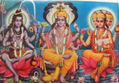 Three particular gods. The first is Brahma. 


Brahma:The creator god. Why is there something rather than nothing, the answer inHinduism is Brahma created it. Things come to be, then cease to be. This is dueto Shiva. 


Shiva:Shiva brings life to ...