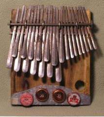 an African musical instrument [n -s]