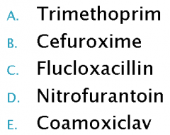 Which of the following antibiotics would be considered inappropriate for empirical treatment of a urinary tract infection?