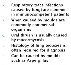 Which of the following statements is correct regarding fungal respiratory tract infections?