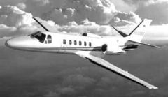 Which of the following aircraft is depicted in this graphic?
A. Citation 550
B. Citation 10
C. Beechjet
D. Golden Eagle