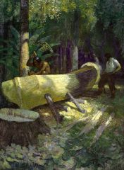 1882-1945
American
Illustrator & painter (He insists it's not the same)
Pupil of Howard Pyle
Style: realistic, melodramatic
Notorious works: Robinson Crusoe, Treasure Isalnd