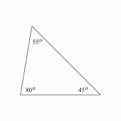 a triangle with 3 acute angles