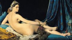 #107 


La Grande Odalisque    


Jean-Auguste-Dominique Ingres


1814 C.E.


_____________________


Content: This oil on canvas piece showcases a nude reclining female, with her body turned away from the audience, but her head turned towards...
