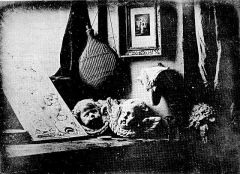 #110 


Still Life in Studio 


Louis-Jacques-Mandé Daguerre


1837 C.E. 


_____________________


Content: 
