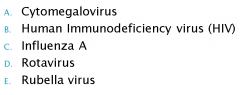 Which of the following viruses is the commonest cause of congenital infection in the UK?