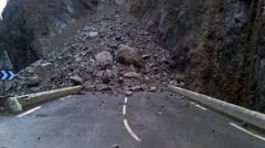(nm) landslide, rockslide