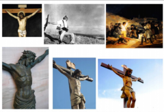 Muerte, brazos abiertos en cruz que recuerda a los
Fusilamientos de Goya o a una crucifixión. Correspondencia
también con el Guernica de Picasso
- Existe una copia original en el archivo de Salamanca. No hay
negativo.