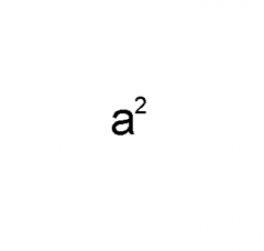 a.a ó a^2