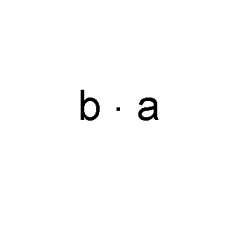 b.a
