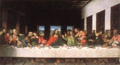 1)Virgin of the Rocks/Italy/High Renaissance/1485
2)Last Supper/Italy/High Renaissance/1495-98
3)Mona Lisa/Italy/High Renaissance/1503-1506