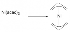 Give an alternate method to oxidative addition so synthesise the folowing allyl complex from reactant