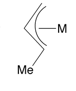 What method is typically used to synthesise a methyl substituted allyl complex?