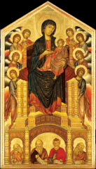 Virgin and Child Enthroned/Italy/Proto-Renaissance/1280