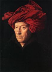 Man in a Red Turban/Flanders/Early Renaissance/1433

Is a possible self portrait
