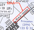 THE MAXIMUM USABLE ALTITUDE OR FL FOR AN AIRSPACE STRUCTURE OR ROUTE SEGMENT. ENSURES NAVIGATIONAL SIGNAL