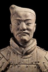tomb of chi'in shih-huang-ti: infantryman's head