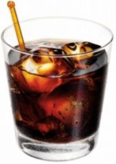 3/4 oz coffee liqueur
1 1/2 oz vodka

Pour ingredients over ice cubes in an old-fashioned glass and serve.