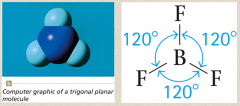 Molecular Structure

•	Trigonal planar – atoms in a (TRIANGLE)
	Boron trifluoride