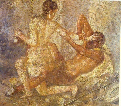 Hellenistic
-Satyr
and Hermaphrodite




-rape
-Roman painting in Pompeii influenced by Greek sculpture      