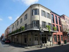 Site of Kolly Townhouse, First Ursuline Convent and Charity Hospital. The townhouse built on this site shortly after the founding of New Orleans in 1718 was later leased for use as a provisional convent for the Ursuline nuns, and then used for the...