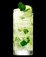 1.5 oz. London Dry Gin
1/2 oz. Simple Syrup
1/2 oz. Lime Juice
Ginger Beer
10 Mint Leaves - Highball
