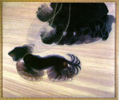 Giacomo Balla, Dynamism of a Dog on a Leash, 1912. Oil on canvas, 353/8 * 431/2 in. Albright-Knox Art Gallery, Buffalo, New York. Bequest of A. Conger Goodyear and Gift of George F. Goodyear, 1964.